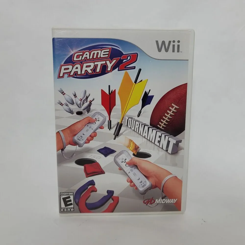 Game Party 2 (Nintendo Wii, 2008)‎ Complete With Manual